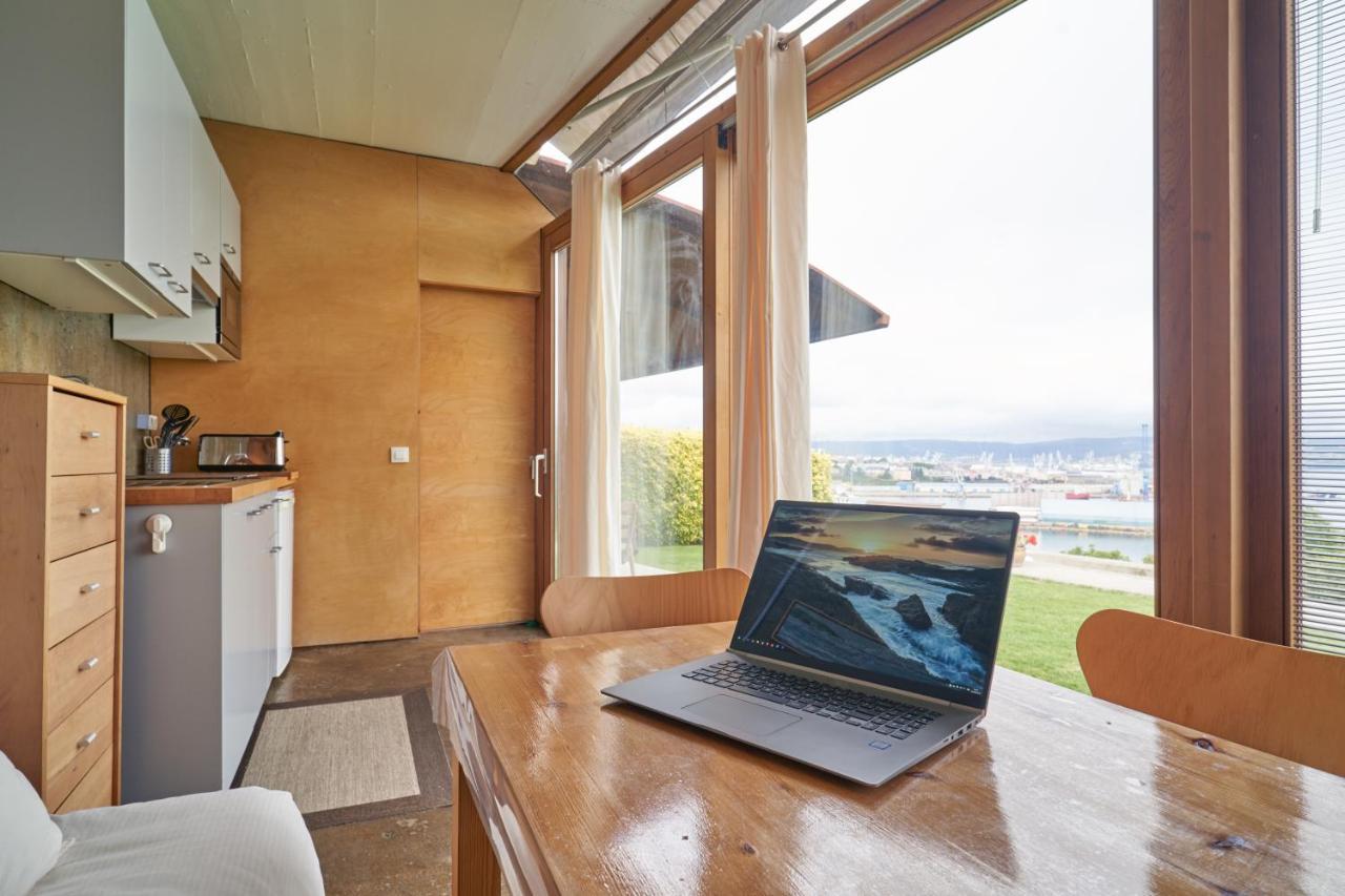 Apartamento Con Piscina Y Excelentes Vistas Феррол Экстерьер фото