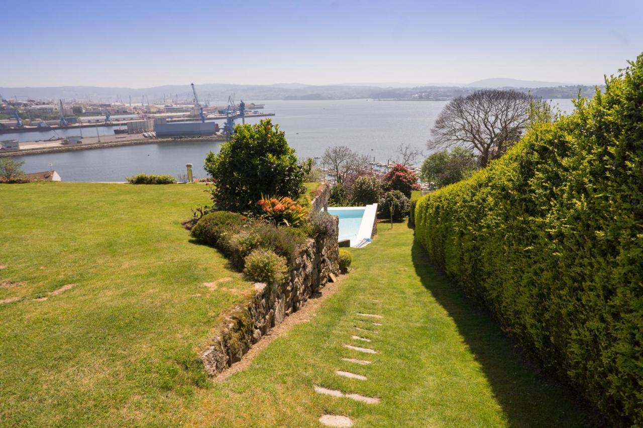 Apartamento Con Piscina Y Excelentes Vistas Феррол Экстерьер фото