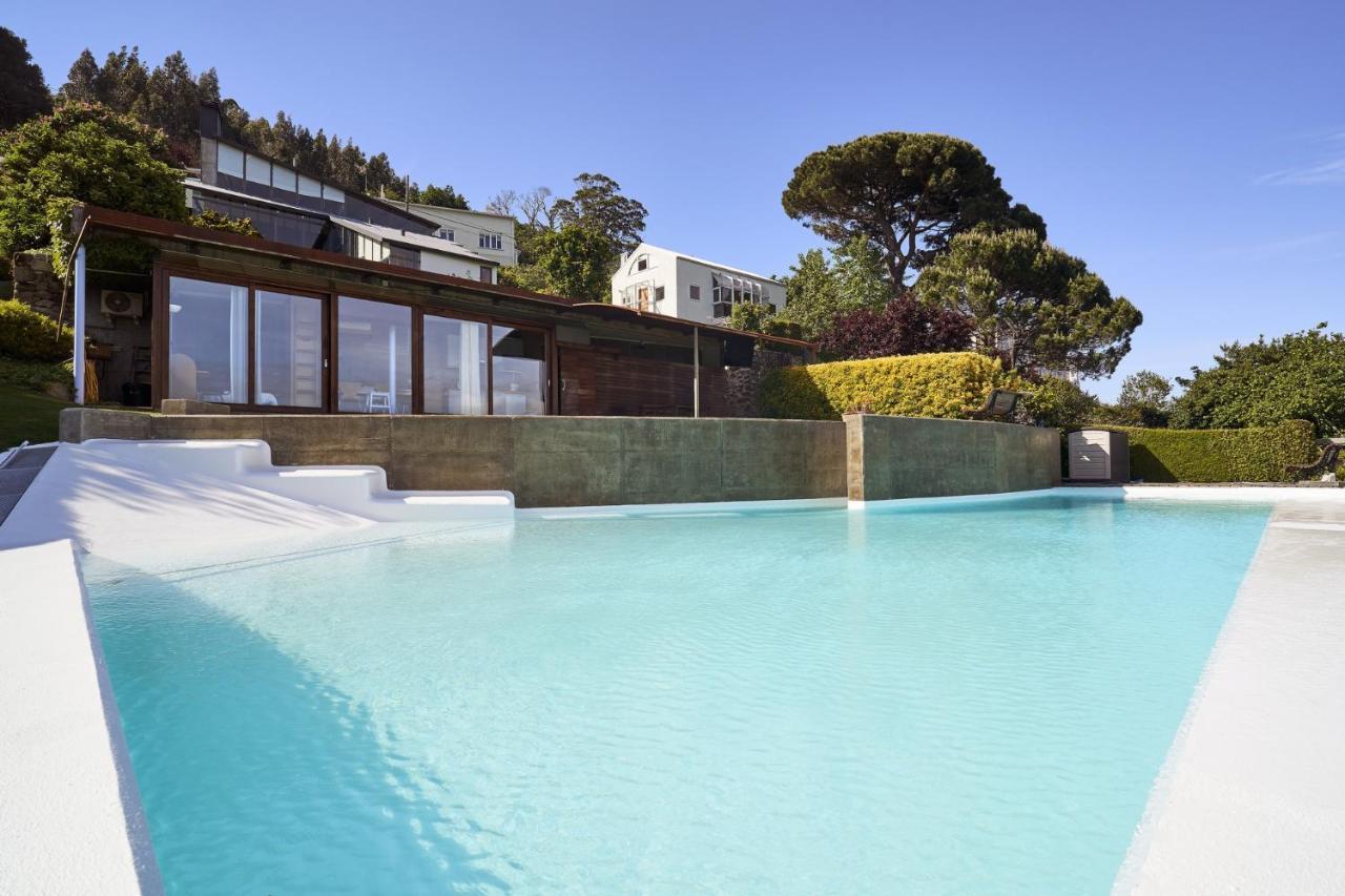 Apartamento Con Piscina Y Excelentes Vistas Феррол Экстерьер фото