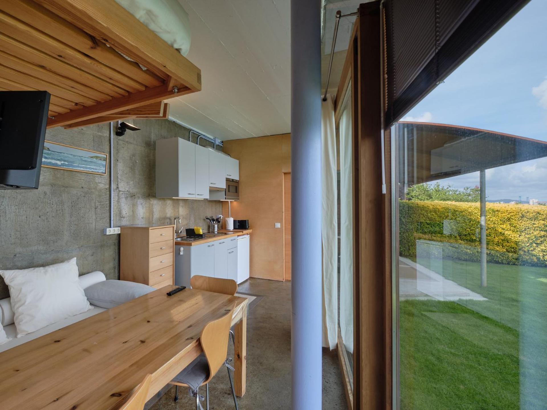 Apartamento Con Piscina Y Excelentes Vistas Феррол Экстерьер фото